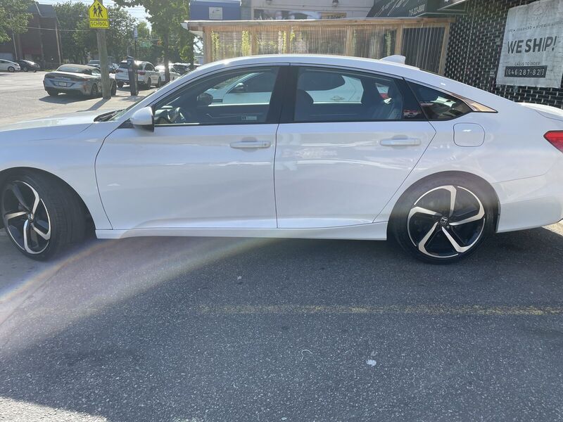 Completed collision repair